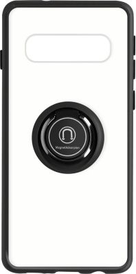 Coque AVIZAR Galaxy S10 avec Bague Métallique Noir