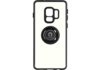 Coque AVIZAR Galaxy S9 avec Bague Métallique Noir