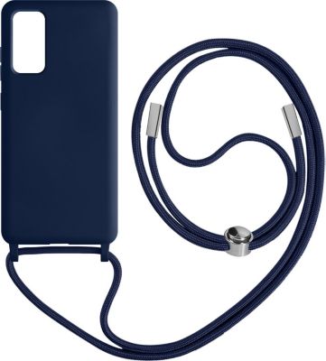 Coque AVIZAR Galaxy S20 FE avec Lanière 80cm Bleu