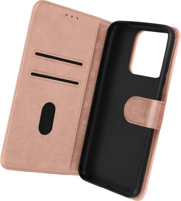 Etui AVIZAR pour Redmi 10A Clapet Support Vidéo rose