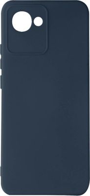 Coque AVIZAR Realme C30 Silicone Soft Touch Bleu nuit