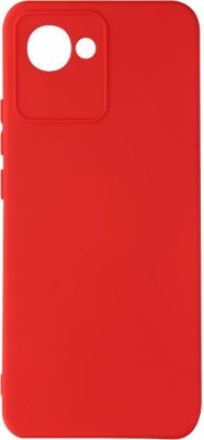 Coque AVIZAR Realme C30 Silicone Soft Touch Rouge