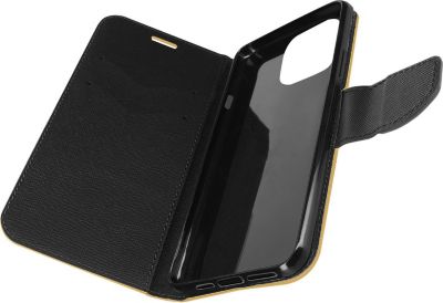 Etui AVIZAR iPhone 14 Pro Portefeuille Fancy Or