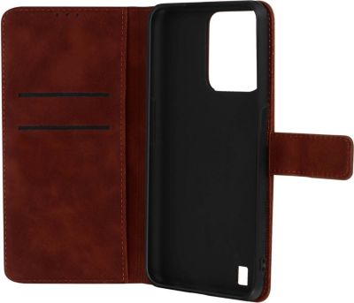Etui AVIZAR Realme C31 Folio Effet Mat marron