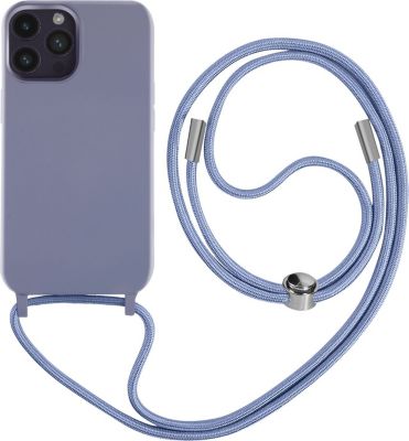Coque AVIZAR iPhone 14 Pro avec Lanière 80cm violet