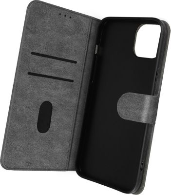 Etui AVIZAR iPhone 14 Plus Portefeuille Chester Gris