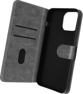 Etui AVIZAR pour iPhone 14 Pro Max Portefeuille Gris