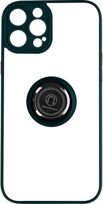Coque AVIZAR iPhone 14 Pro avec Bague Métallique Vert Coque AVIZAR iPhone 14 Pro avec Bague Métallique Vert