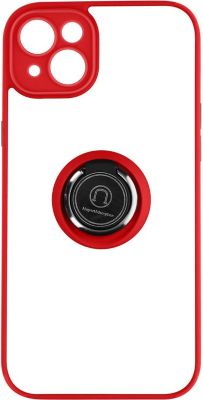 Coque AVIZAR iPhone 14 Plus Bague de Support Rouge