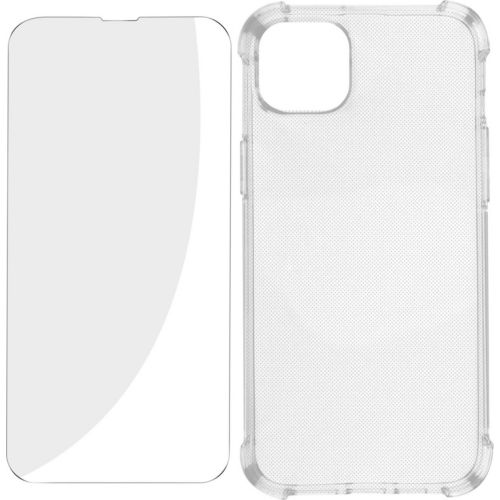 Avizar Coque pour iPhone 12 Mini Souple et Film Verre Trempé