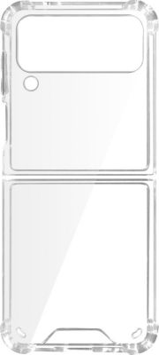 Coque AVIZAR Samsung Z Flip 4 Bumper Transparent