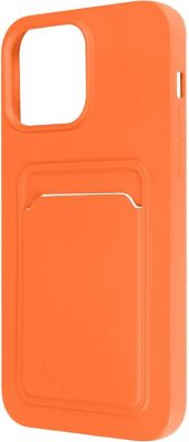 Coque AVIZAR iPhone 14 Pro Max Porte-carte Orange