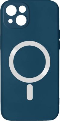 Coque AVIZAR iPhone 14 Plus Silicone Soft Touch Bleu