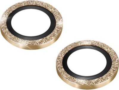 Protège objectif AVIZAR iPhone 14 et 14 Plus, Pailleté Or Protège objectif AVIZAR iPhone 14 et 14 Plus, Pailleté Or