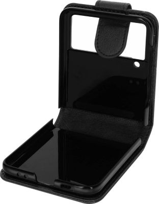 Coque AVIZAR Samsung Galaxy Z Flip 3 Chester Noir Coque AVIZAR Samsung Galaxy Z Flip 3 Chester Noir