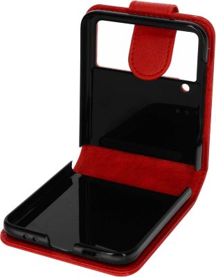 Coque AVIZAR Samsung Galaxy Z Flip 4 Chester Rouge Coque AVIZAR Samsung Galaxy Z Flip 4 Chester Rouge
