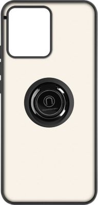 Coque AVIZAR Realme C30 Bi-matière + Bague Métallique