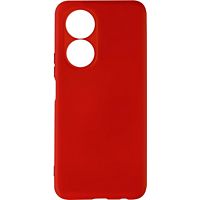 Coque AVIZAR Honor X7 Silicone Soft-touch Fine Rouge