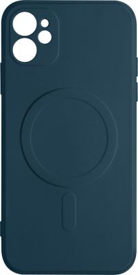 Coque AVIZAR iPhone 12 Silicone Souple bleu