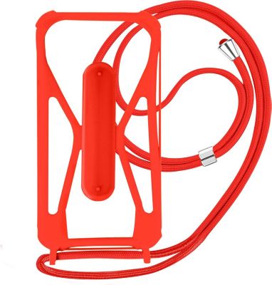 Coque AVIZAR Universelle avec Fonction Support Rouge