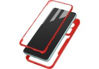 Coque intégrale AVIZAR Xiaomi 12 Lite Dos Plexiglas Bord Rouge
