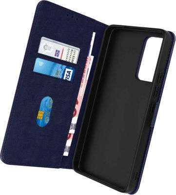 Etui AVIZAR Xiaomi 12T et 12T Pro Portefeuille Bleu