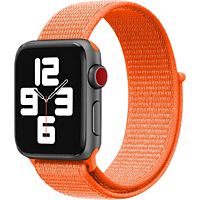 Bracelet AVIZAR Apple Watch 42 - 49 mm Nylon Orange