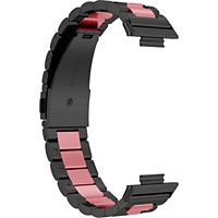 Bracelet AVIZAR Huawei Watch Fit 2 Acier Noir / Rose