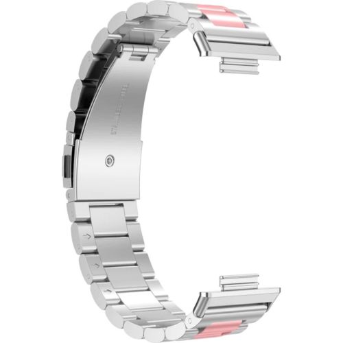 Bracelet AVIZAR Huawei Watch Fit 2 Acier Argent Rose