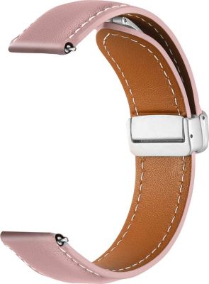 Bracelet AVIZAR Galaxy Watch 5 / 5 Pro / 4 Cuir Rose