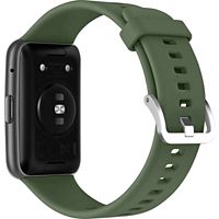 Bracelet AVIZAR Huawei Watch Fit 2 Silicone Vert Foncé