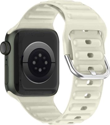 Bracelet AVIZAR Apple Watch 38 - 41 mm Silicone Beige