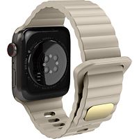 Bracelet AVIZAR Apple Watch 42 - 49mm Silicone Beige