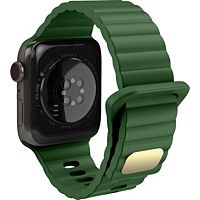 Bracelet AVIZAR Apple Watch 38-41 mm Silicone Vert foncé