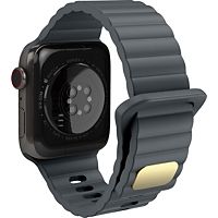 Bracelet AVIZAR Apple Watch 38-41 mm Silicone Gris foncé