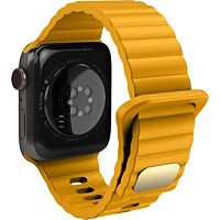 Bracelet AVIZAR Apple Watch 38 - 41 mm Silicone Jaune
