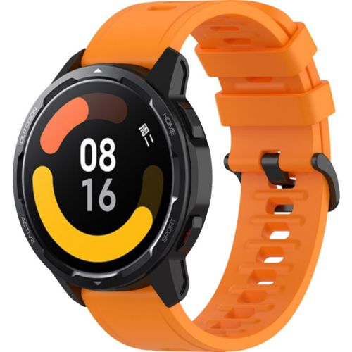 Mobigear Alpine - Bracelet Xiaomi Mi Watch en Nylon Fermeture à boucle -  Orange 11-8225913-43 
