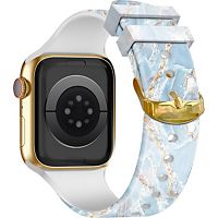Bracelet AVIZAR Apple Watch 38-41 mm Silicone Marbre