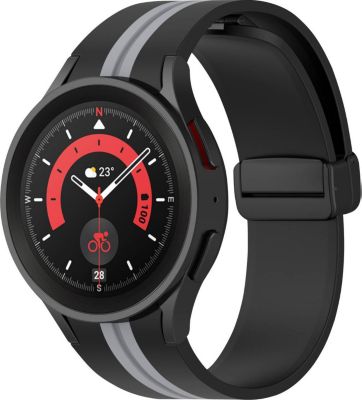 Bracelet AVIZAR Galaxy Watch 5 / 5 Pro / 4 Noir / Gris