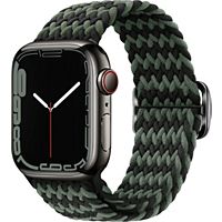 Bracelet AVIZAR Apple Watch 38 - 41 mm Nylon vert foncé