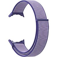 Bracelet AVIZAR Google Pixel Watch Nylon violet et bleu