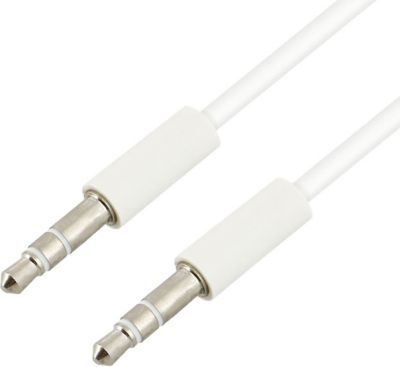 Câble Jack AVIZAR Auxiliaire 2x Jack Mâle / Mâle 3.5mm 1m