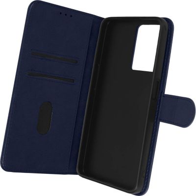Etui AVIZAR Oppo A57s et A57 Portefeuille Bleu Nuit