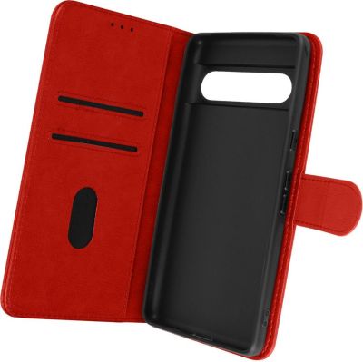 Etui AVIZAR Google Pixel 7 Pro Portefeuille Rouge