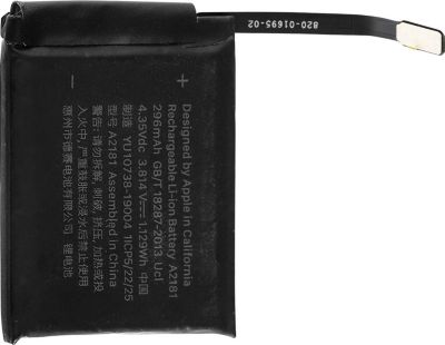 Pièce détachée AVIZAR Batterie Apple Watch 5 et SE 44mm 296mAh Pièce détachée AVIZAR Batterie Apple Watch 5 et SE 44mm 296mAh