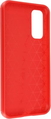 Coque AVIZAR Samsung A34 5G Carbone Brossé Rouge Coque AVIZAR Samsung A34 5G Carbone Brossé Rouge
