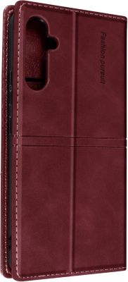 Etui AVIZAR Galaxy A34 5G Portefeuille Bordeaux