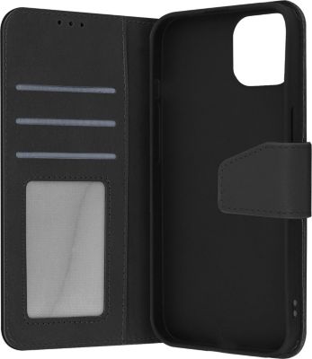 Etui AVIZAR iPhone 14 Pro Cuir Premium Noir