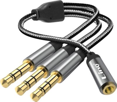 Adaptateur Jack LINQ Splitter vers 3x Jack 3.5mm mâle