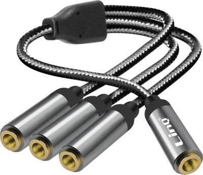 Adaptateur Jack LINQ 1x Jack 3.5mm vers 3x Sortie Jack 3.5mm